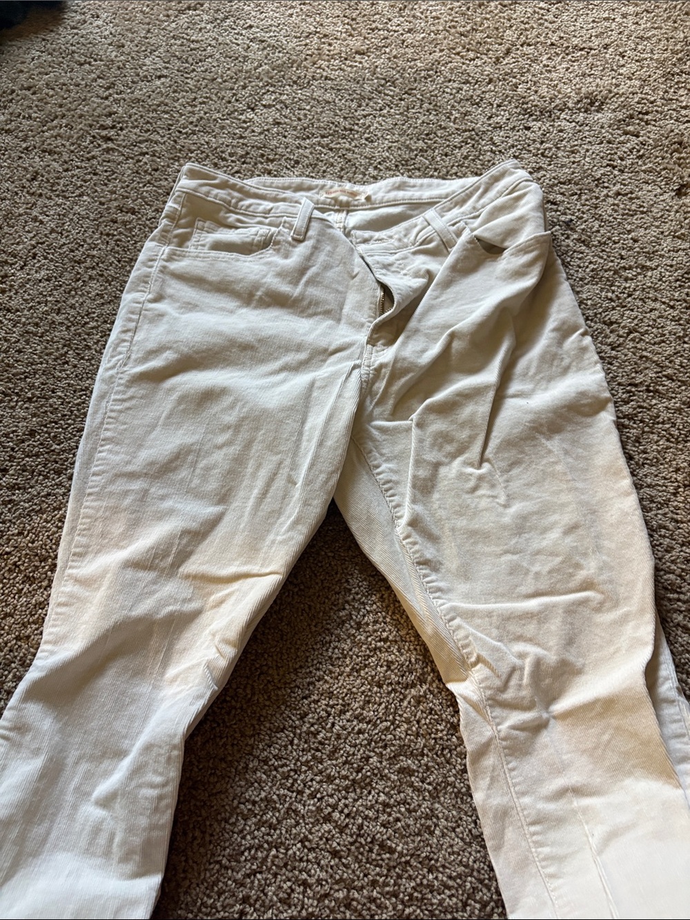 Levi's Women's Boot Cut Jeans - Creamy White